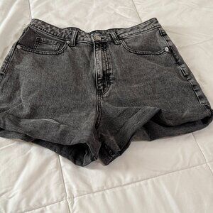 Women's High-Rise Curvy Easy Rigid Jean Shorts - Wild Fable™ Light Wash SIZE 8R